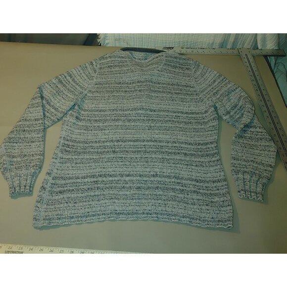 Woolrich Sweater XL Women's Quarter Zip Tanglewood Grey - Picture 2 of 7